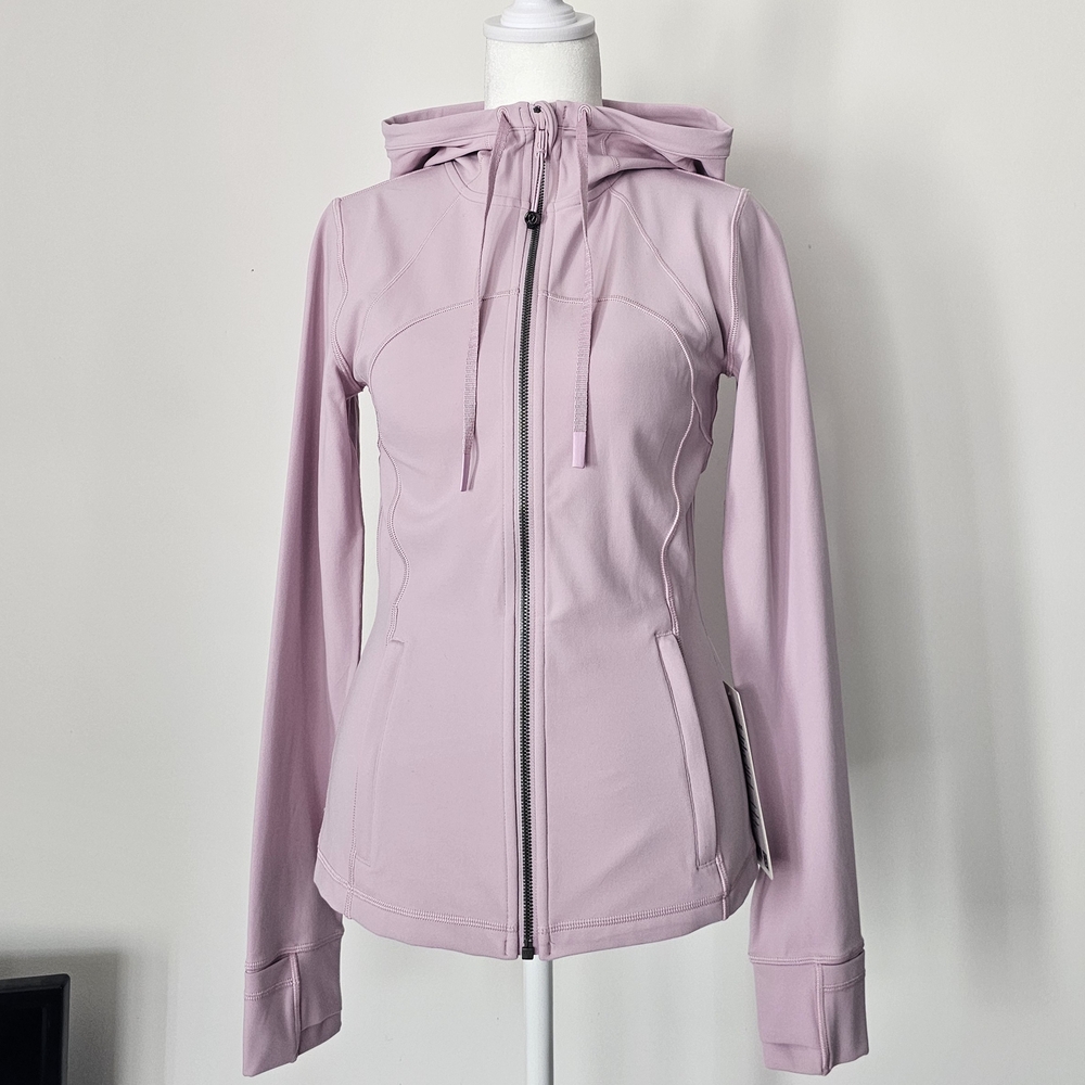 Lululemon Hooded Define Jacket Nulu | size 6 | Pink Peony